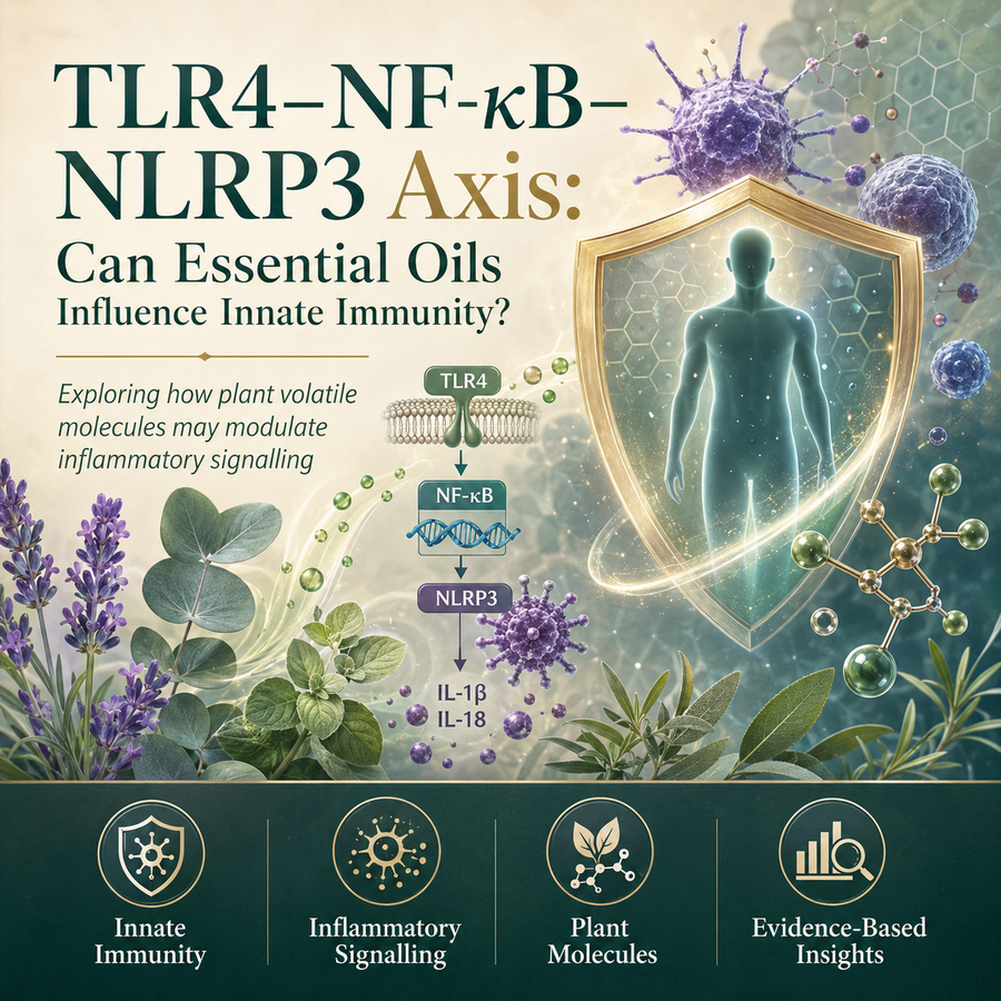 TLR4–NF-κB–NLRP3 Axis: Can Essential Oils Influence Innate Immunity?