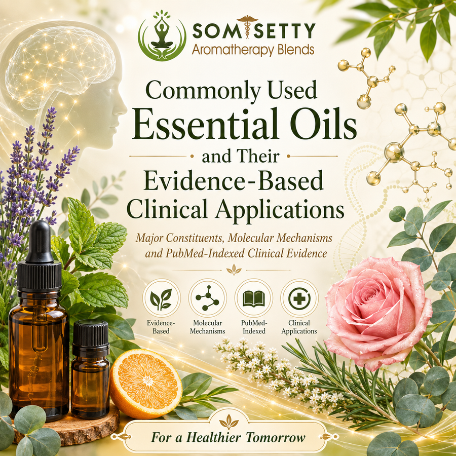 Commonly Used Essential Oils and Their Evidence-Based Clinical Applications