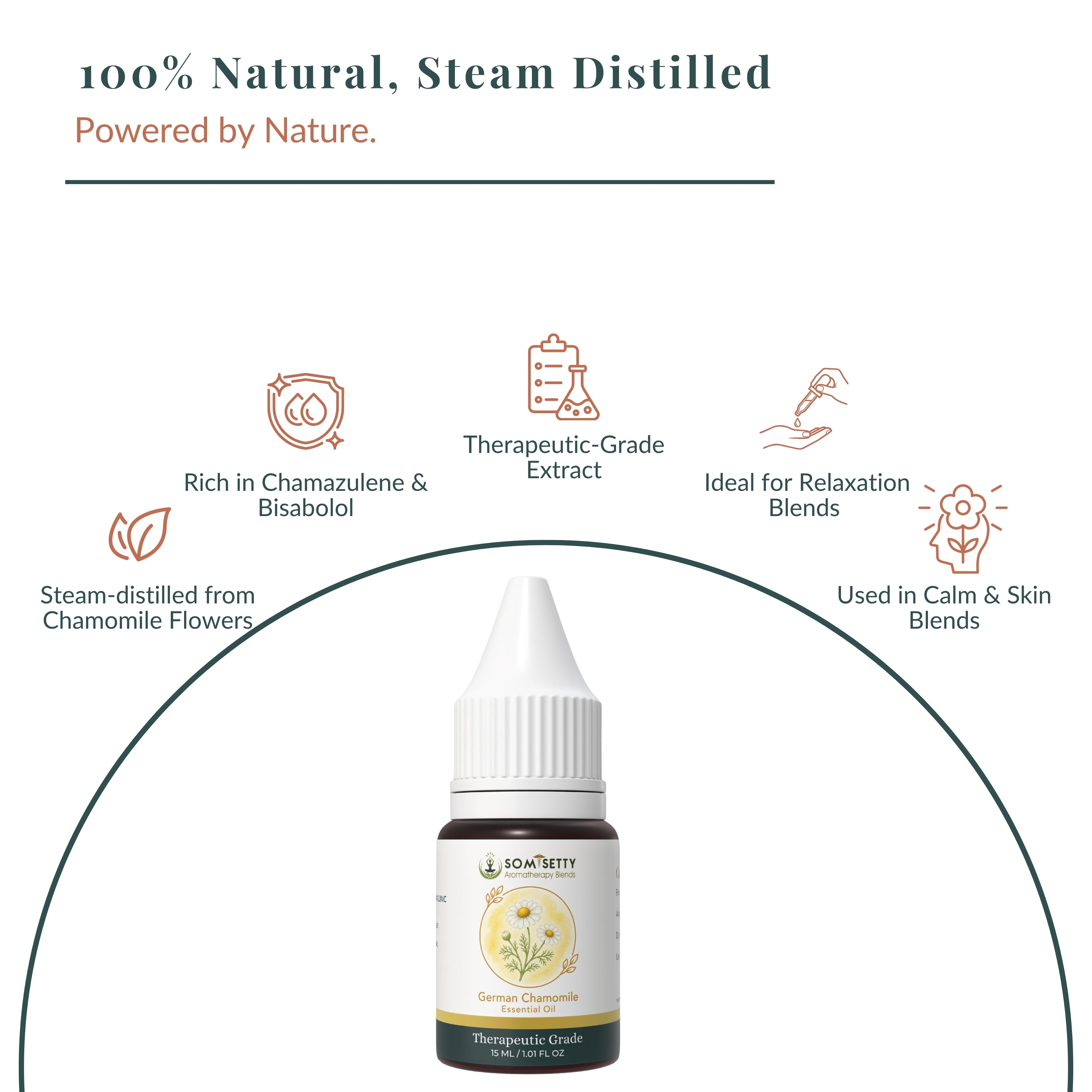 GERMAN CHAMOMILE ESSENTIAL OIL (15ml)
