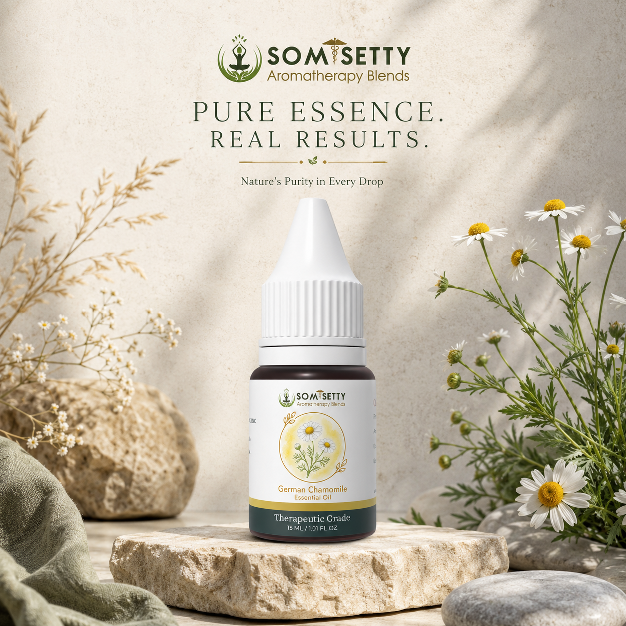 GERMAN CHAMOMILE ESSENTIAL OIL (15ml)